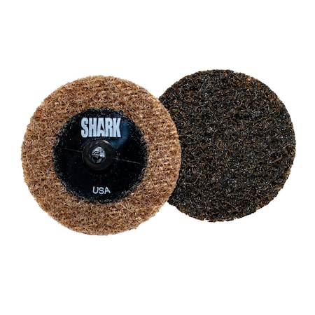 Shark Industries 2" Coarse/Brown Surface Conditioning Discs - 10 Pk 13000